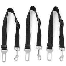 해돋이 반려견 차량 안전벨트 3P 블랙 반려견차량용안전벨트