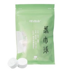 潔適康 紙巾球, 1個, 買4送1包(共5包)