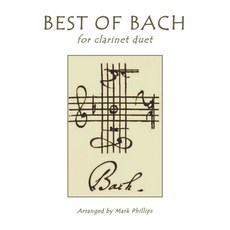 (英文圖書)Best of Bach for Clarinet Duet 平裝版, Independently Published, 英文
