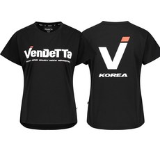 Vendetta T 卹羽毛球短袖 T 卹功能性運動服