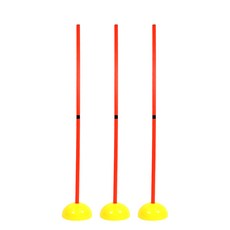 베리앤펫 어질리티 점프 위빙폴, 옐로우 1세트, 1개