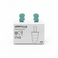 이케아 UPPFYLLD 웁퓔드 아이스캔디틀, 라이트터쿼이즈, 1개
