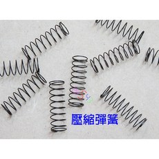 壓縮彈簧30*10*0.5mm (10個裝) 壓簧 小彈簧 模型材料 回覆位配件 玩具車避震器 減震 實驗教學教材, 1個