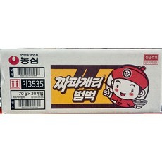 짜파게티범벅 농심 70g 30개
