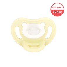 더블하트 쪽쪽이 소프트버디 스윗드림 실리콘, S, 굿모닝레몬, 1개