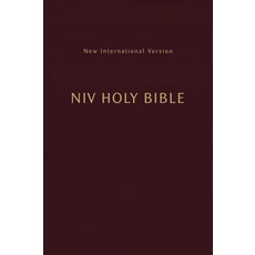 NIV Holy Bible Compact Paperback Burgundy Comfort Print, NIV, Holy Bible, Compact, Pa.., Zondervan(저), Zondervan