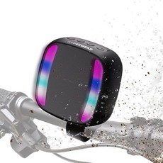 HyperGear 클립 온 소형 블루투스 스피커 - 마이크 및 FM 라디오가 있는 블루투스 미니 스피커 성인용 자전거용 E-바이크 액세서리 전기 스쿠터 액세서리 방수 무선, HyperGear 클립 온 소형 블루투스 스피커 - 마