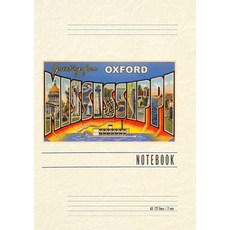 (영문도서) Vintage Lined Notebook Greetings from Oxford Mississippi Paperback, Found Image Press, English, 9798385428359