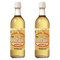 Kanesho 蘋果醋加蜂蜜, 2個, 500ml