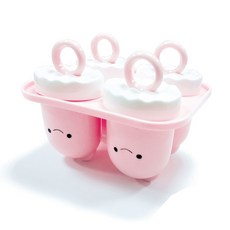 派樂 戒指蛙造型DIY製冰棒盒 奶嘴冰 製冰器 冰棒模具製冰盒 SGS耐熱, 1個