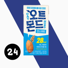오트몬드 언스위트 190ml 24팩 대용량 오트음료 저칼로리