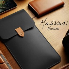 마시빈디 만치노 블루투스 키보드 휴대용 가죽 파우치 K380 Mx keys mini 애플 매직키보드 keys-to-go2 닌텐도 스위치 아이패드 갤럭시패드 케이스 수제작, 나이트 블랙(Night Black)