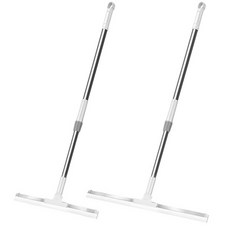 물기제거 스퀴지 길이조절 유리닦이 바닥청소 180도 회전, 1개, 중