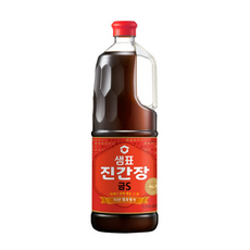 샘표 진간장 금S, 1개, 1.7L