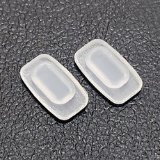 플러스핫템 12p 끼우는 울템 사각 안경 코받침 교체 선글라스 실리콘 코패드 미끄럼 흘러내림 안경 자국 통증 방지 셀프 수리