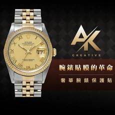 RX8手錶保護膜 AK系列 Rolex DJ16233 適用於勞力士Datejust系列 16233, 1個