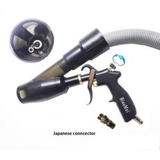 전동 에어 펌프 공기주입기 자동차 인테리어 디테일링 블로우 토네이도 건 및 진공 청소 빠르게 먼지 날림, 2)JAPANESE CONNECTOR