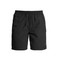 파라점퍼스 드로스트링 로고 패치 스윔 쇼츠, 블랙계열