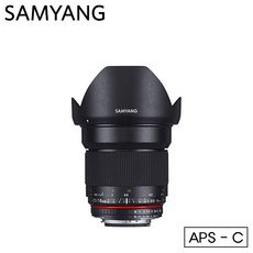 삼양 SAMYANG 16mm F2.0 MFT 미러리스 DSLR 카메라 광각 렌즈 크롭바디용