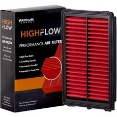 HIGHFLOW 고성능 미리 기름칠된 일회용 엔진 에어 필터 PA99540X | 2022-2025 현대 투손 2021-2025 산타페 2023-2025 기아 스포티지 쏘렌토 2