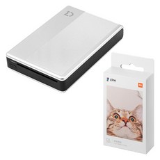 샤오미 미지아 1S 포켓 포토 프린터 + 인화지 50매