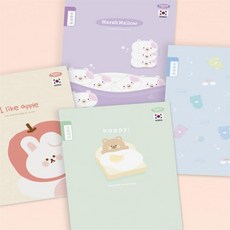 마스온 초등 6칸 국어노트 10권 국어학습, 랜덤(10권동일디자인)