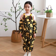 베베슈에뜨 방수 멜빵바지 + 팔토시 세트 스위트콘