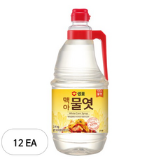 샘표 맥아물엿, 2.4kg, 12개