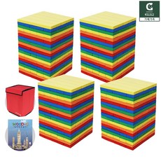 (가베가족)KS1312 큰솔 칼라카프라400pcs 예제집 가방 ths+30921il