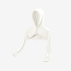 安夢軒優選涼感防曬披肩袖套 防紫外線 騎車袖套 夏季防曬, 白色,均碼, 1個