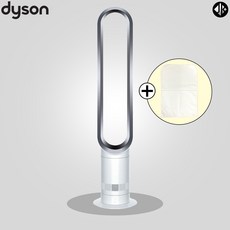 다이슨 쿨 타워형 선풍기 AM-07 (화이트/실버) + 다용도 파우치, 1개