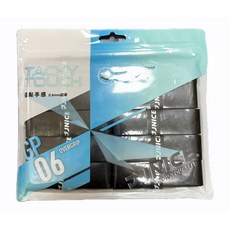 JNICE GP-06 握把布 0.6mm 超細纖維 10入 羽球拍握把皮, 1個, GP-06-10 矅石黑