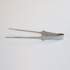 [1+1] 일본 에코 스테인리스 핀셋 타입 바베큐 다용도 요리 집게, 1세트, 실버