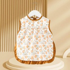 데이희 엄마턱받이 침받이 이유식 턱받이, 90 (0-2), 1개, 커피Q 대형 사과