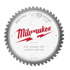 米沃奇7-1/4 "70T 鐵工圓鋸片7寸/8寸/7"/8"M18FMCS66, 1個, 7-1/4 "48T中孔20 mm