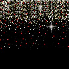 1개 유리 핫픽스 라인스톤 다리미 부착형 아플리케 의상 액세서리 (옷 가방 바지용) 도트 무늬 297x210mm, 혼합색