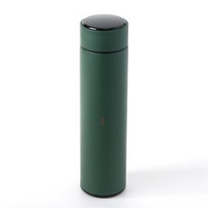 LED 온도표시 보온병 500ml 그린 보틀 커피보온병