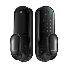 晴光 豆型 五合一電子鎖 (指紋/密碼/磁卡/鑰匙/APP) 電子門鎖, 晴光 G6TT, 提供影片教學