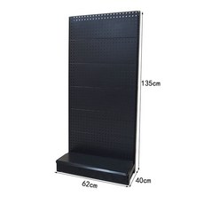 보관함 거치대 훈련 스탠드 선반 정리대, 1개, 정사각형 구멍 62x40x135cm