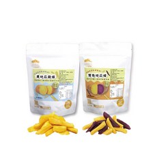 三桔國際 迷你地瓜條(黃地瓜*10+雙色地瓜*10), 120g, 20個