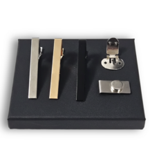 베리버터 고급 넥타이핀 3개+자석 고정 클립 1개