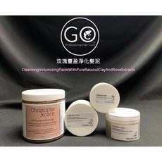 Christophe Robin, 1個, 玫瑰豐盈淨化髮泥(旅行組),100ml