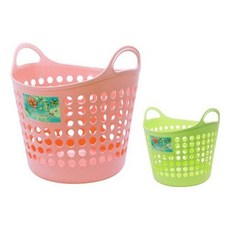 빨래 바구니 빨래통 정리 보관함 분리수거함 2색+글로벌커머스랩Shop, 그린