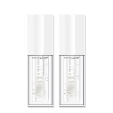 EEYANS 依妍熹 極致水光修護潤唇油 深層滋養保濕 改善唇紋 打造水潤嘟嘟唇, 2個, 7ml, 透明