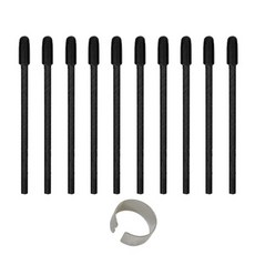 【10개들이】Wacom Pro Pen 3용 펠트 교체 심 표준 와콤 프로펜 블랙 뽑아 동봉, 01 10개들이