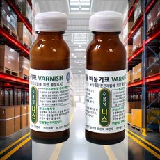 니스 바니쉬 도자기 광택 목공 투명 유광 목재, 1