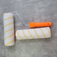 페인트 롤러 인테리어 아트 벽면 diy 페인트 실내 도장용 작업용 브러쉬 페인팅 교체형 아크릴 소모품, 1