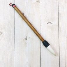 正大筆莊《一號吳昌碩》吳昌碩系列 羊毫 短鋒 毛筆 書法 台灣純手工, 1個, 現貨為未刻字, 約1.5 cm