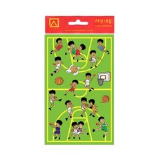 샘스 스티커이야기-농구 SS-118 - 개 책자꾸미기 책표지장식