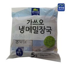 면사랑 가쓰오 메밀장국 번들, 1.5kg, 1개